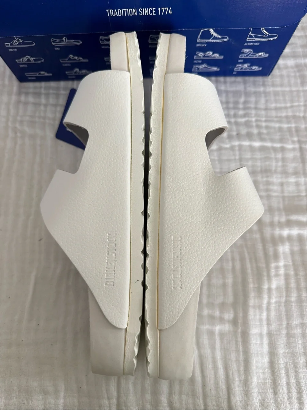 NWT Birkenstock Arizona Exquisite Leather Sandals Size 44 Regular/Wide